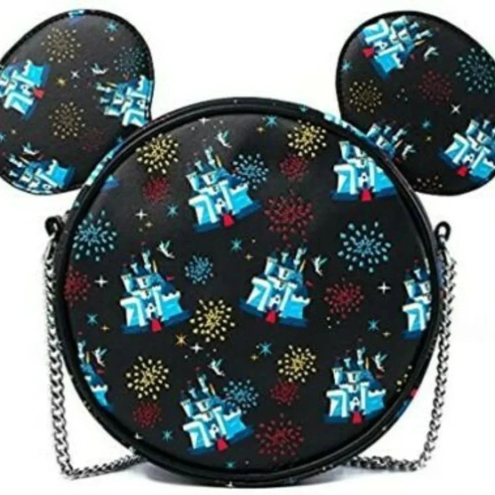NEW Funko Loungefly Disney 65th Anniversary - Mickey Mouse Crossbody Bag - Picture 3 of 5